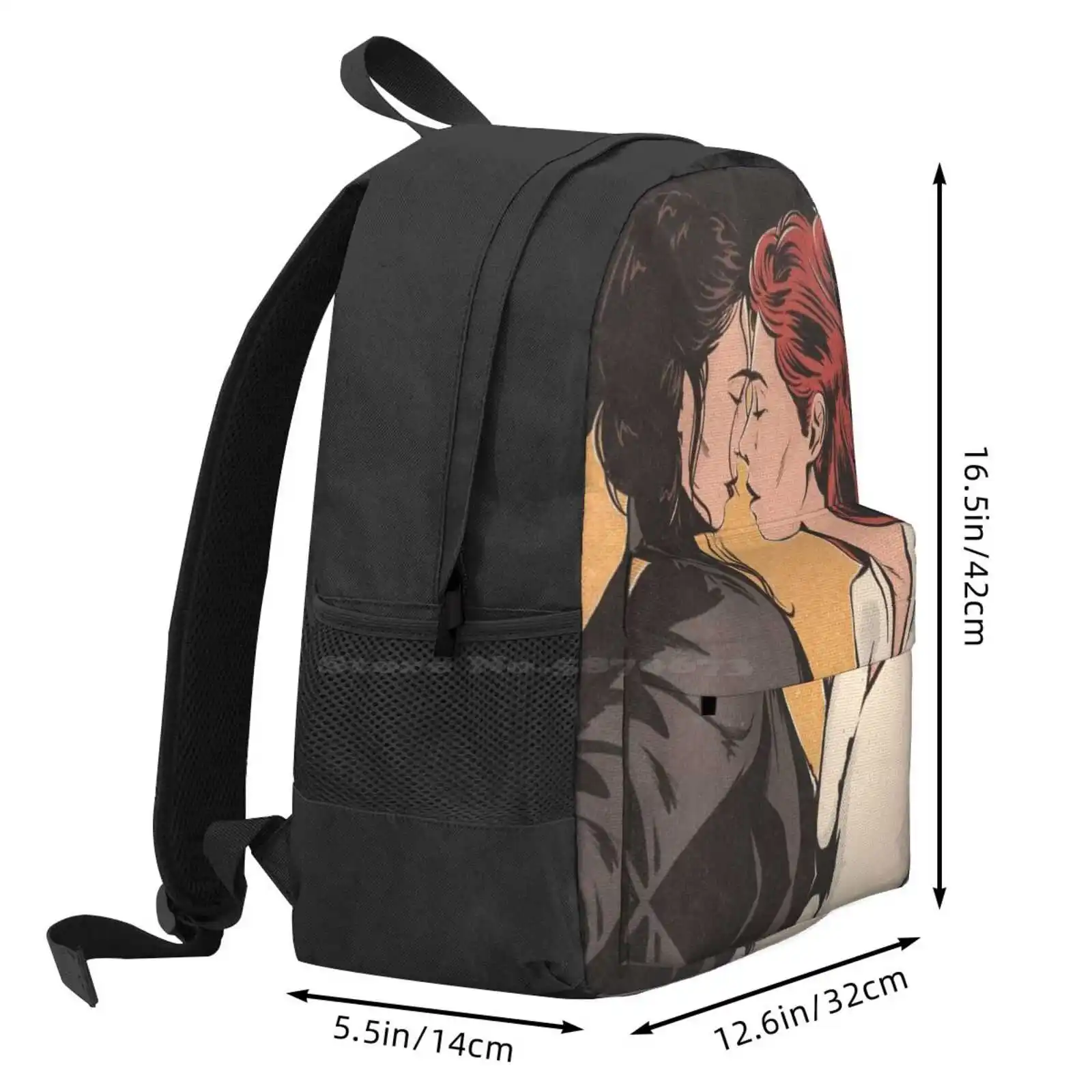 The World To Come Hot Sale Schoolbag Backpack Fashion Bags Tallie And Abigail The World To Come Movies Wlw Sapphics Vanessa