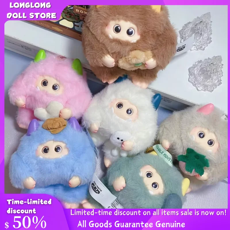 

In Stock Velvet Monster Cotton Candy Dream Series Blind Box Cute Desktop Room Ornament Decorative Backpack Pendant Birthday Gift