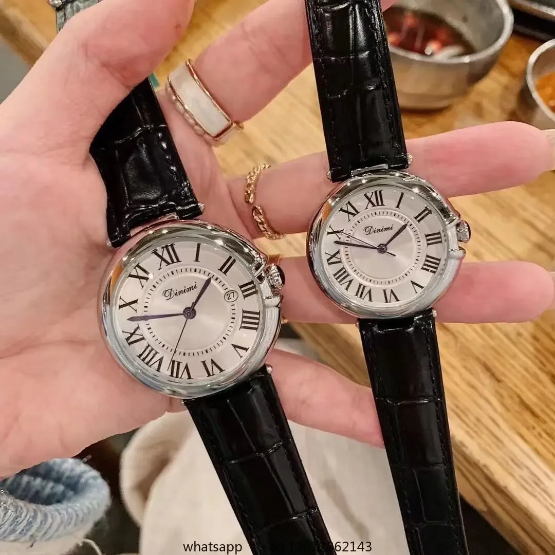 Hot air balloon watch simple Roman new couple light luxury niche genuine women's men's watch