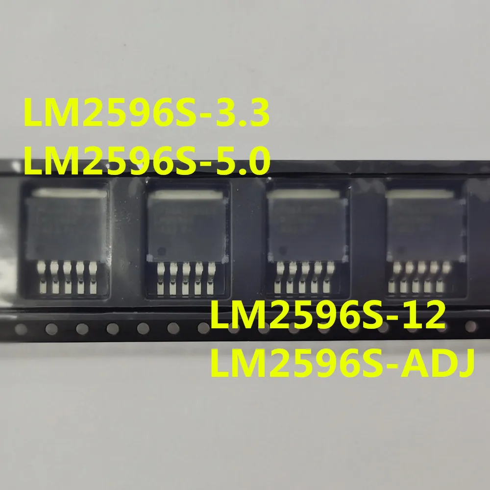 

New 5PCS LM2596 LM2596S LM2596S-3.3 LM2596S-5.0 LM2596S-12 LM2596S-ADJ,BUCK CONVERTERS