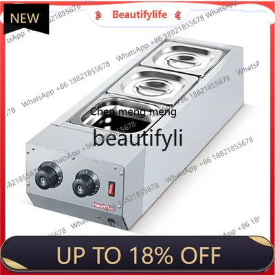 

Z189 Chocolate Melting Pot Commercial Double Cylinder Melting Furnace Electric Heating Chocolate Melting Furnace Machine