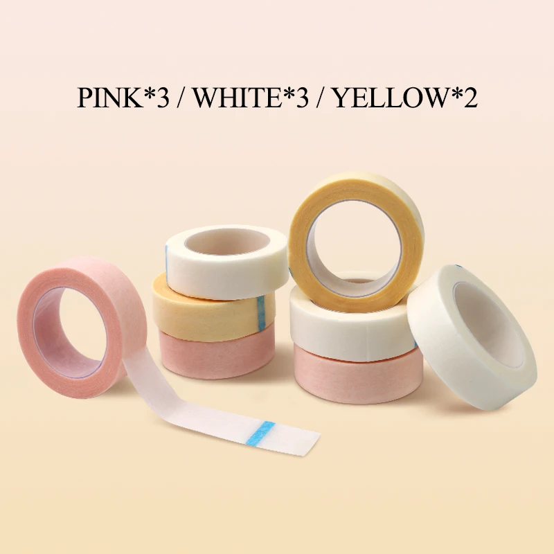 ساكوراهانا غير المنسوجة رمش الشريط الجلد الحساسة متعددة الاستخدام تحت العين ورقة الشريط للرموش الصناعية التصحيح أدوات ماكياج