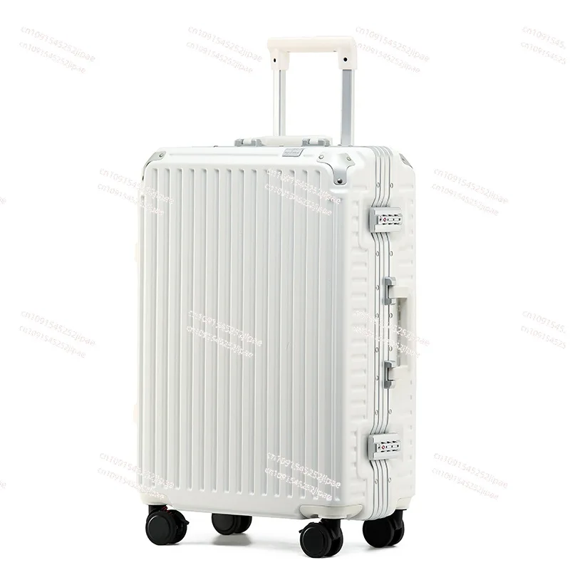 Suitcase 20/24 Inch, Trolley Case, Combination Lock Case, Boarding Case Wholesale, Durable Brake, Men's and Women's Suitcase.