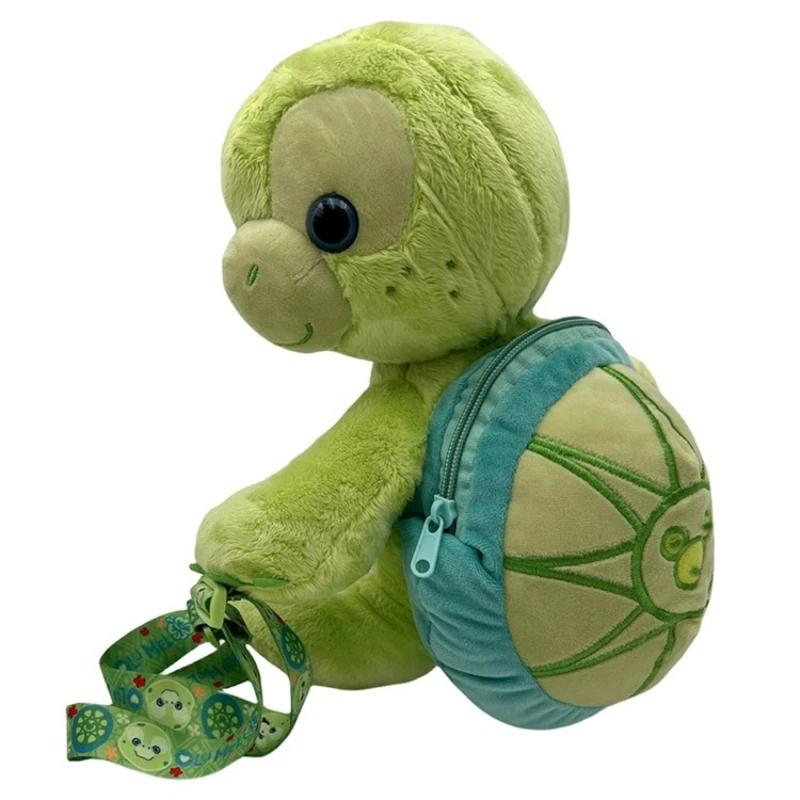 Disney Cute Cartoon Turtle Olamira Yukri Singer Super Soft Plush Doll Throw Pillow Children's Backpack Birthday Christmas Gifts