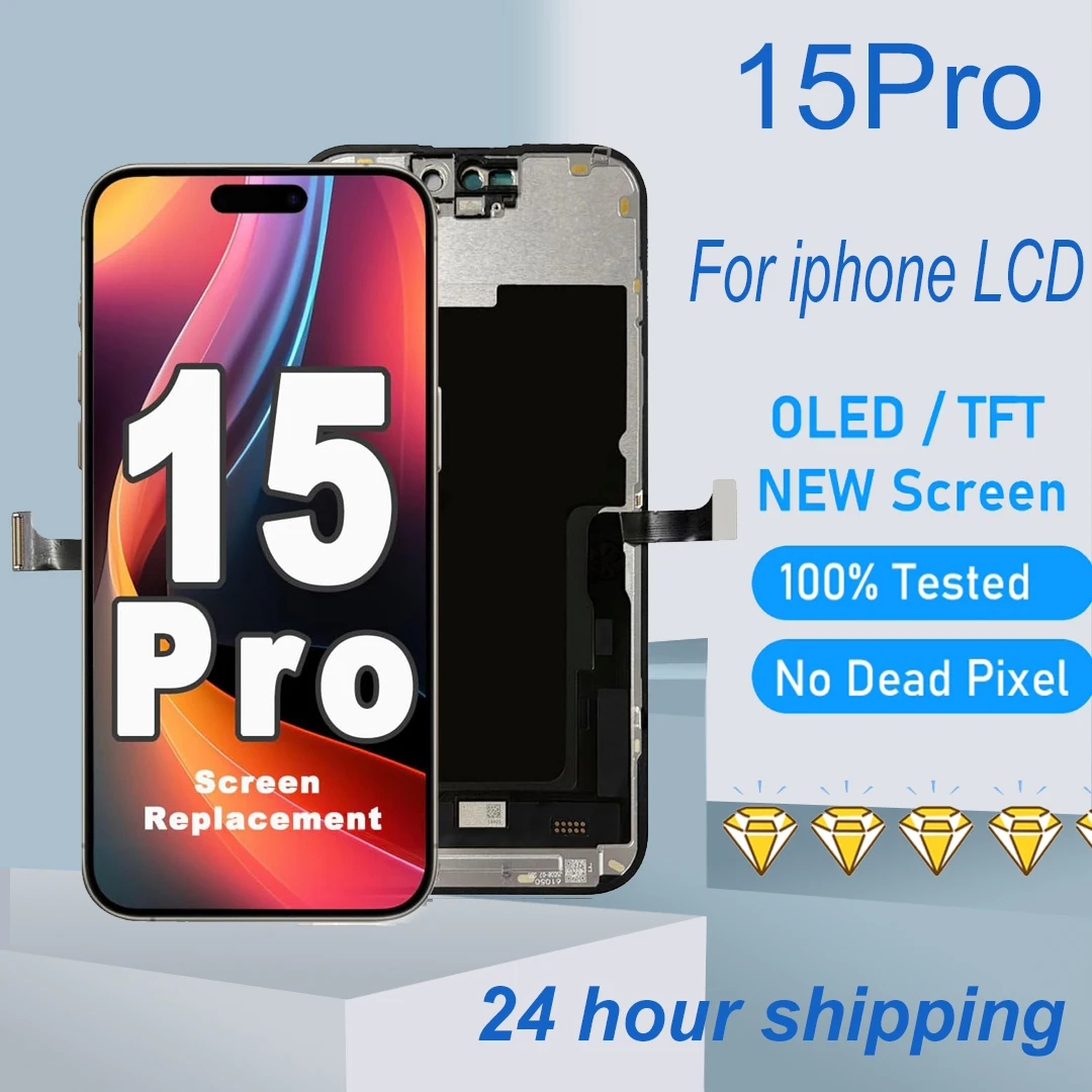 �y�Z�[�����z6.1 ''OLED iPhone 15 �v���p LCD �f�B�X�v���C�f�W�^�C�U�[�A�Z���u�� iPhone 15 �v�� A2848 A3101 A3102 A3104 LCD �X�N���[�������p