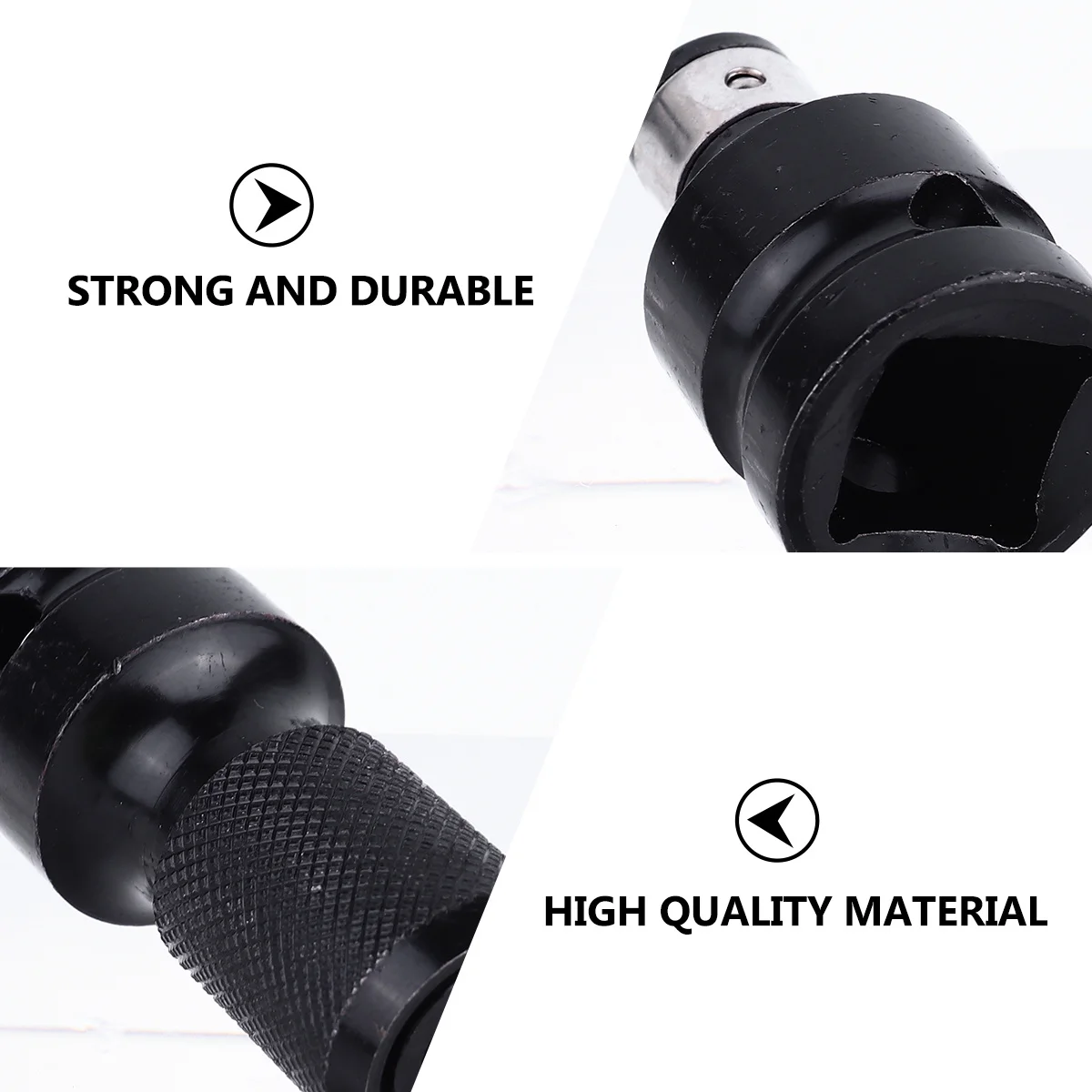 2 pezzi da 1/2 "a 1/4" chiave elettrica adattatore presa convertitore avvitatore a impatto a sgancio rapido per mandrino per trapano avvitatore a percussione