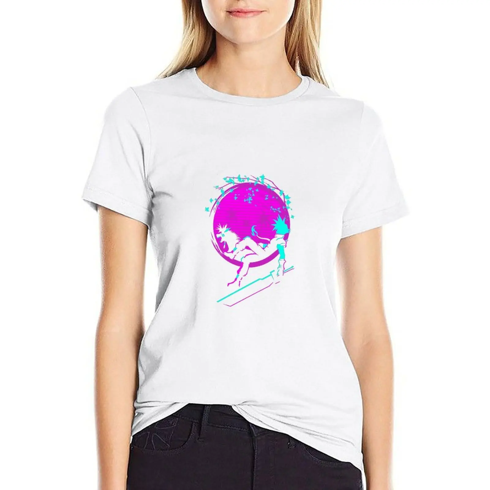 Retro Final T-shirt tops summer tops t shirts for Women graphic