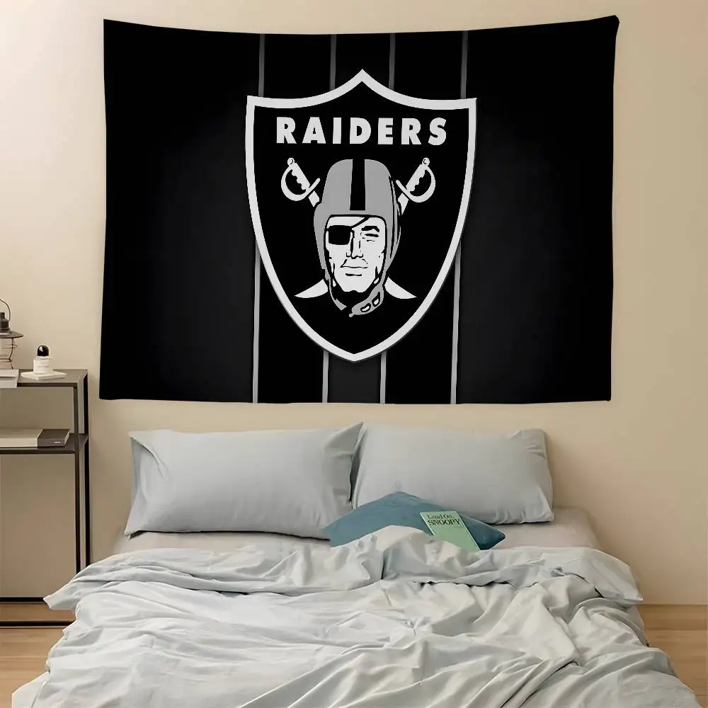 R-Raiders R-Rugby Printed Large Wall Tapestry Cheap Hippie Wall Hanging Bohemian Wall Tapestries Mandala INS Home Decor