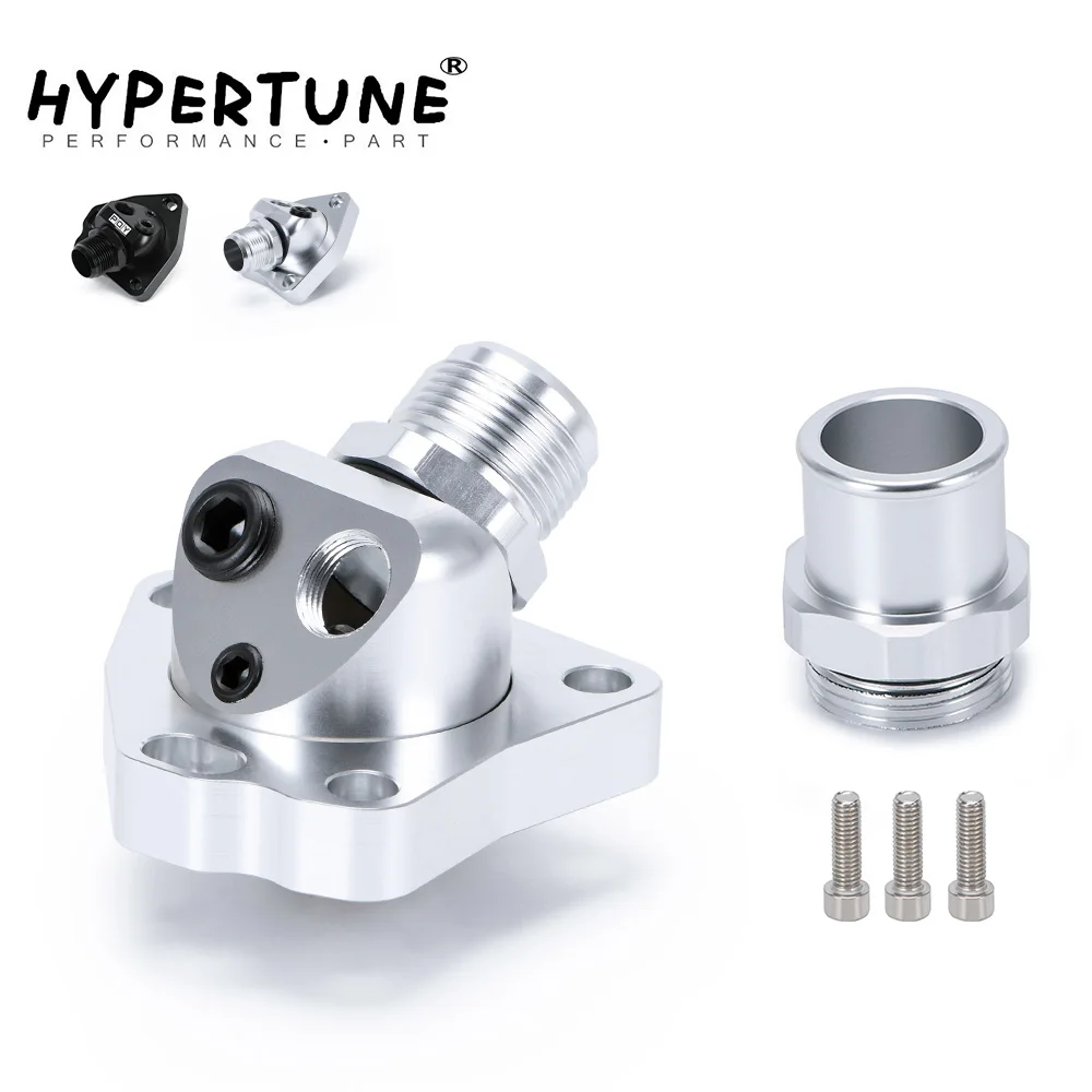 Hypertune - For Acura Honda Civic K20/K24 For K-Swap Swivel Neck Thermostat Cooling Component Housing HT-CTT01