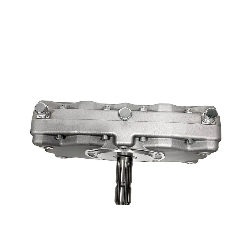 Aluminium Hydraulic PTO Gearbox 35KW KM850 Series Two Output Shaft Multiplier for Farm Machinery