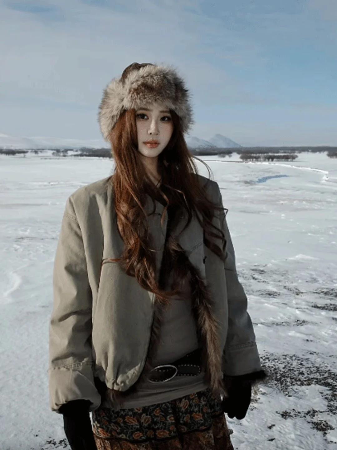 Korean Style Women's Short Plush Cotton Jacket Loose Warm Winter Coat Parka Style Casual Fashion Commute Regular Sleeve Long ...