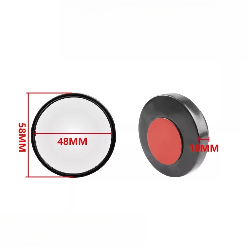 For CFMOTO 450SR/250SR/675SR/500SR/450CLC Modified Rearview Mirror Blind Area Small Round Mirror 2