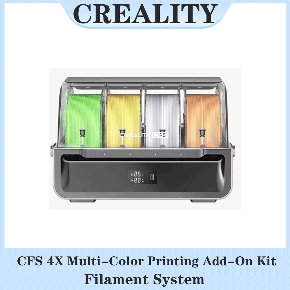

Creality K2 plus CFS 4X Multi-Color Printing Add-On Kit Compatible with Creality Hi 3D Printer Filament Dry Box for Enhanced 3D