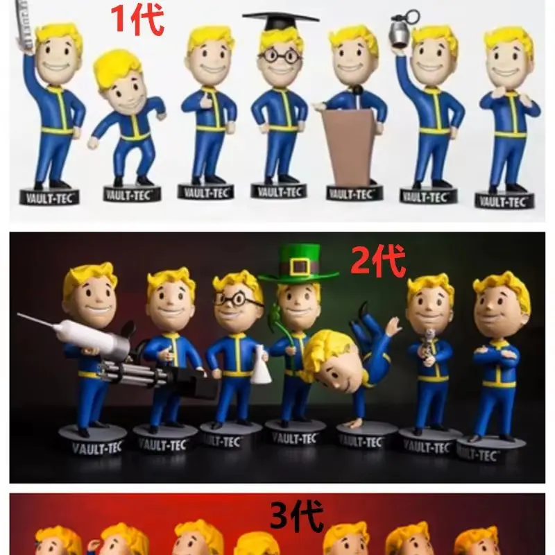Figurine d'action Hot Vault Boy Génération 7, modèle de statue anime, jouet décoratif pour chambre, objet de collection, cadeau surprise de Noël pour enfants