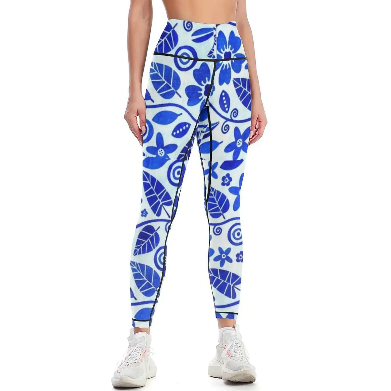 

Blue clover: nature's tablecloth Leggings Sweatpants sport legging push up legging Pants sport Womens Leggings