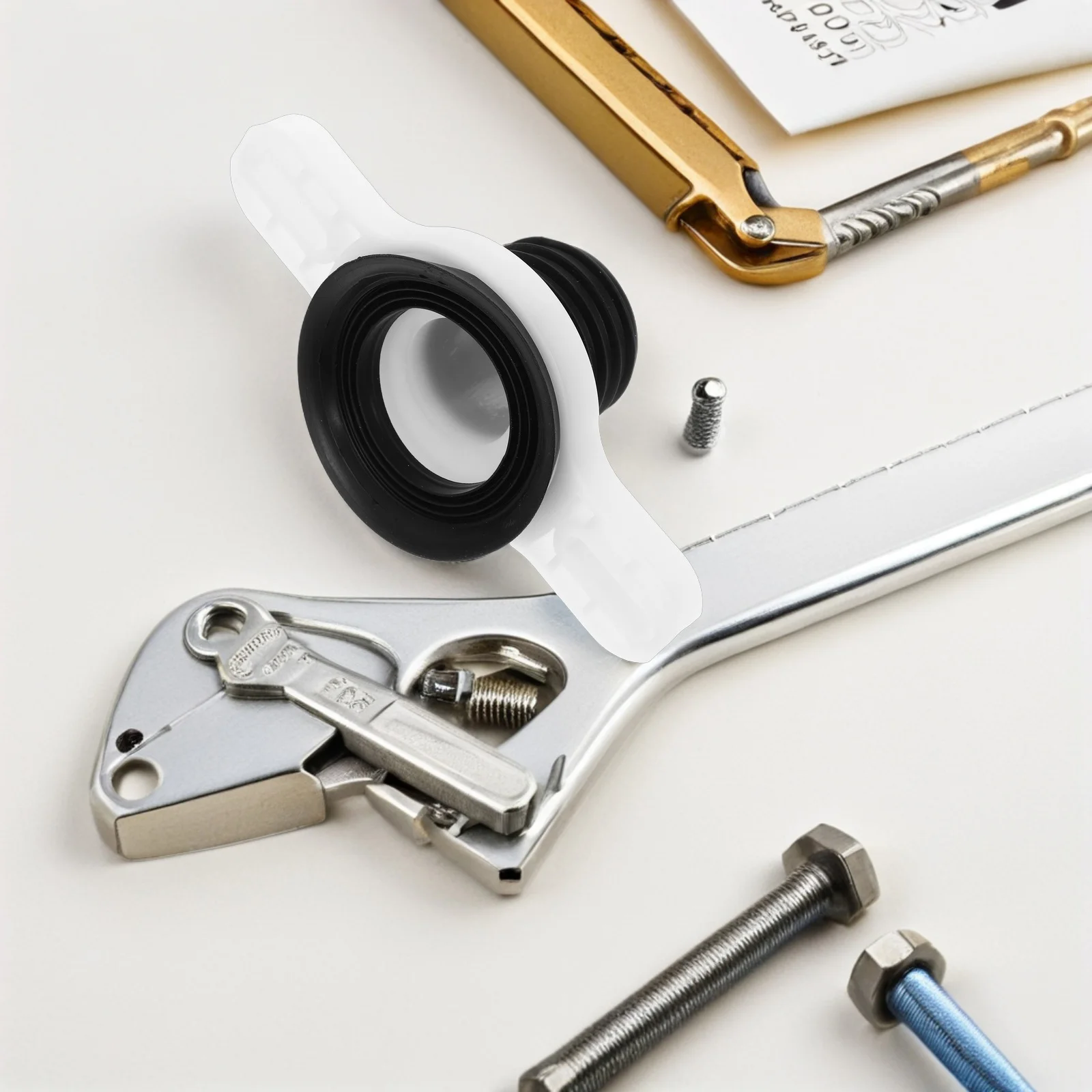 

1 set Bathroom Urinal Bracket Toilet Wall Connector Installation Kit Plastic Metal Hanging Repair Accessories Flange Gasket Set