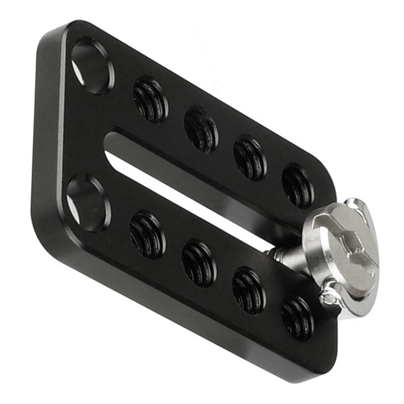 NEW-Universal Camera Top Easy Plate Track Blocks, Dovetails And Short Rods For DSLR Camera Monitor Mounts