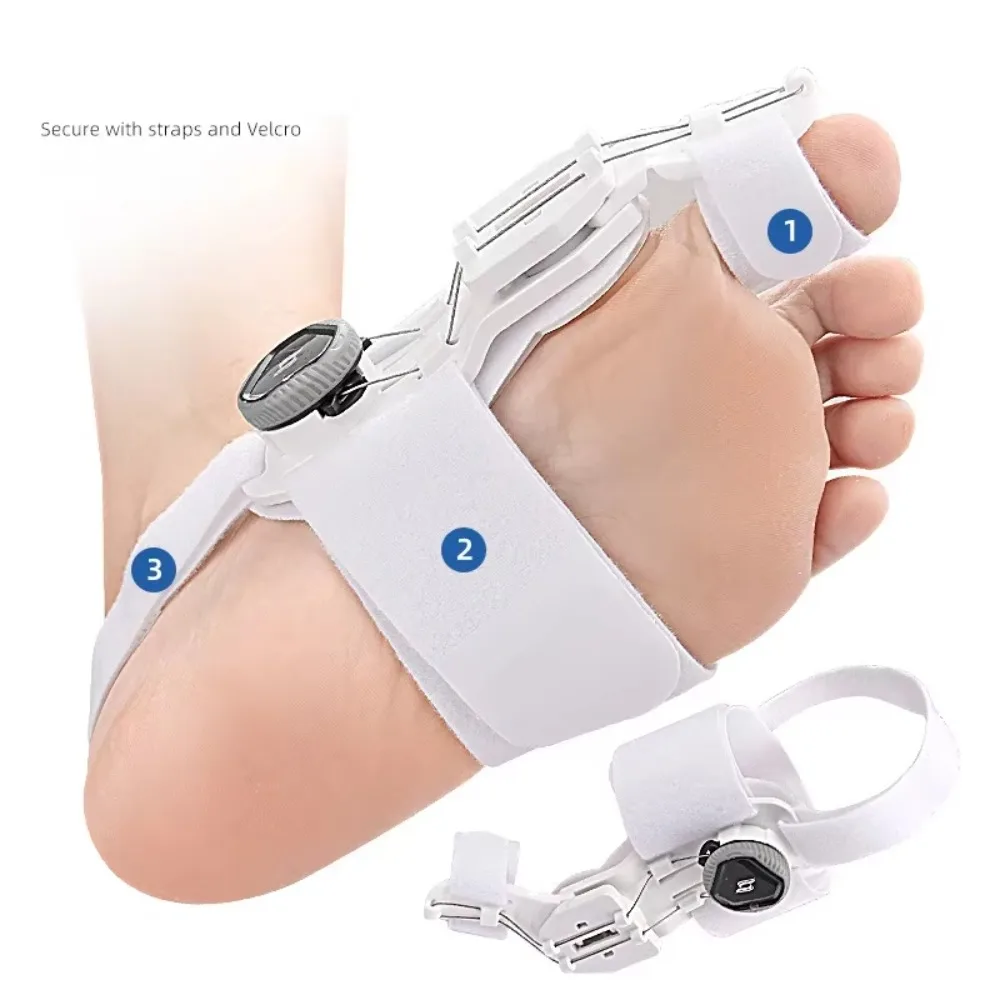 Useful Adjustable Toe Corrector Hallux Valgus Rotatable Foot Hallux Valgus Braces Pedicure Foot Care Bunion Corrector Unisex
