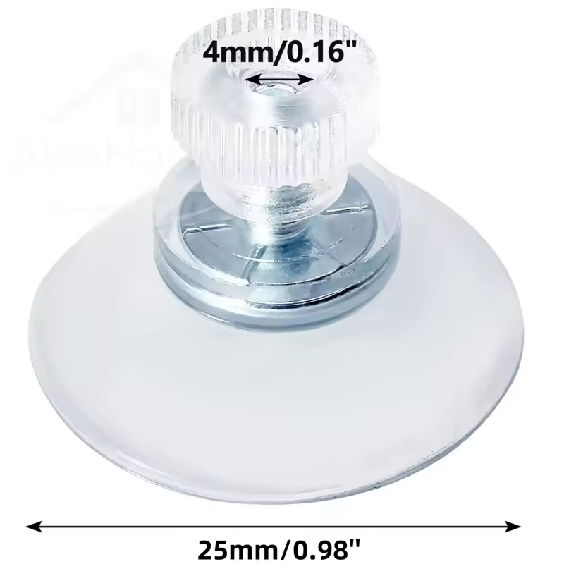 5/10Pcs Suction Cups with Screw 25/32/41/53mm Plastic Sucker Pad Holder PVC Sucker with Screw Nut for Bathroom Window Car Shade - Image 9