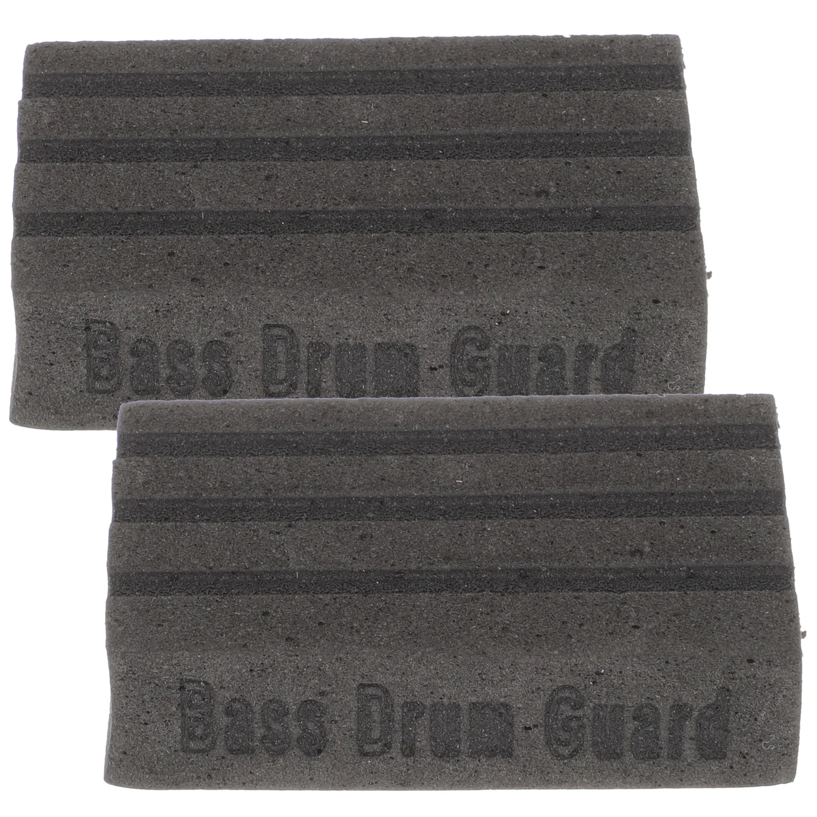 

2 Pcs Bass Drum Hoop Guard Pad Guards Brackets Pedal Accessories Foot Non-slip Pads Set Sponge Accessory