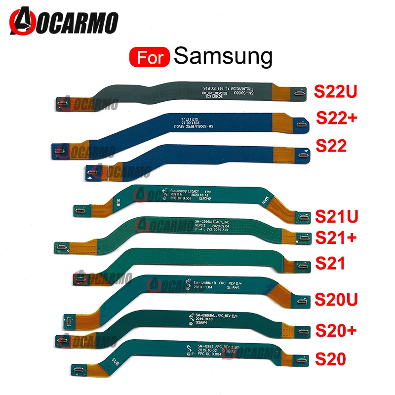 For Samsung Galaxy S20 S21 S22 S23 Plus S24 Ultra S21+ S21FE Signal Antenna Board Connector Motherboard Flex Cable G998B S906U