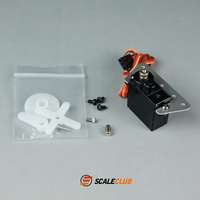 Lock differential steering gear scaleclub 1/14 trailer servo with mounting bracket FH16 truck model