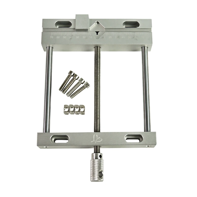 US Warehouse CNC Engraving Machine Parallel-jaw Vice Precision Flat Tongs Special For Brand Carved And Hollowing Out Relief