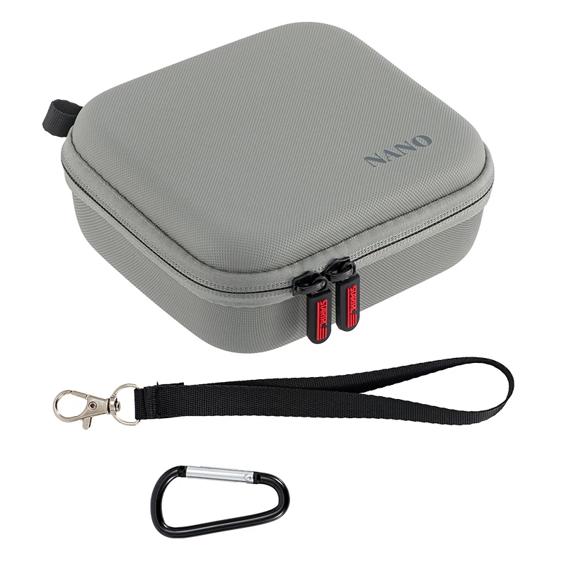 Draagtas Reistas met polsband voor DJI OSMO Nano Camera-accessoire Opbergtas PU-handtasdoos voor standaardversie
