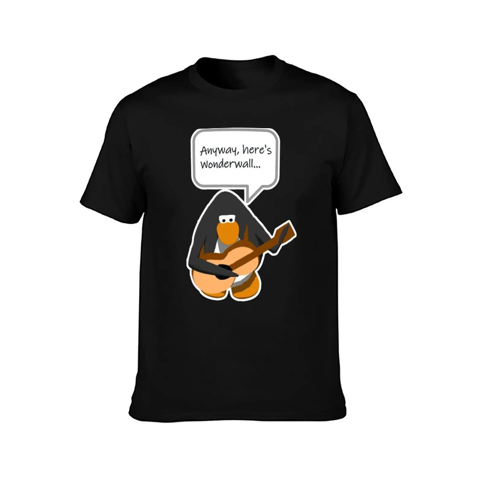Anyway here's wonderwall T-Shirt Abstract Pattern Print Top