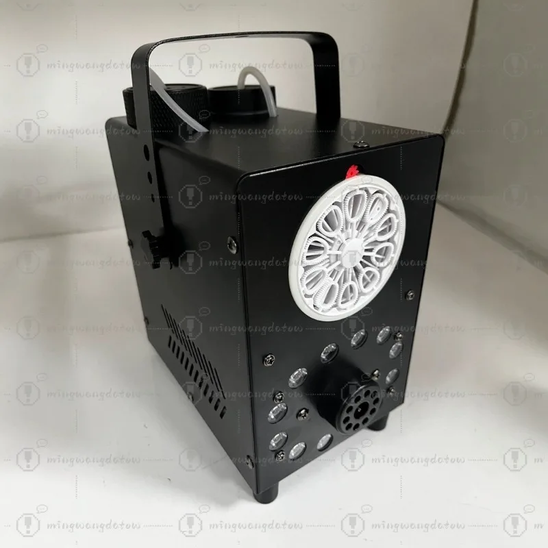 600W Smart LED Constant Temperature Stage Smoke Bubble Machine Mini Atmosphere Prop for Wedding Bar Party