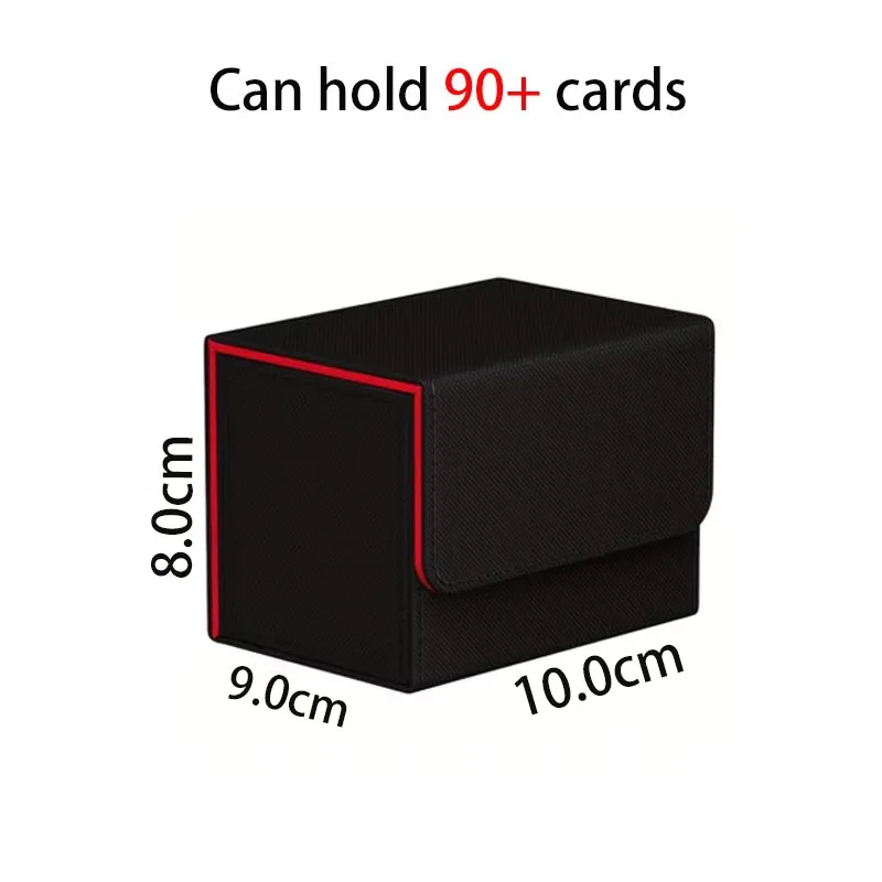 High Quality PREMIUM Strong Large 100+ Cards Storage Box Board Games Card Case Deck Box for PKM YGO TCG Binders 100+ Storage Box