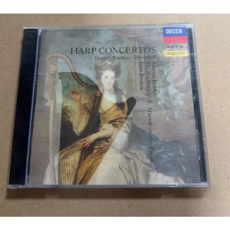 

Концерт для арфы: Популярные английские песни. Коллекция CD. Лучшие хиты. Ремастеризованный аудио. Для автомобиля и дома. Новый запечатанный подарочный набор.