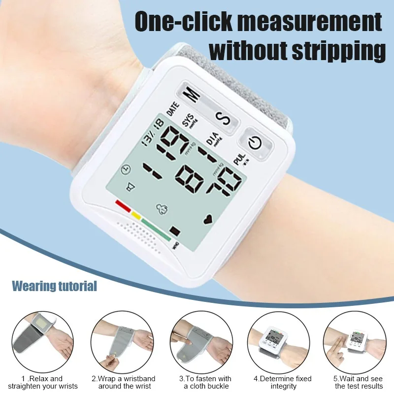 wrist-blood-pressure-monitor-support-multi-voice-broadcasts-in-english-russian-and-french-blood-pressure-monitor-apparatus