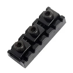 43mm Guitar Locking Lock Nut Guitar Parts With Wrench Black Wrench And Screws Electric Guitar Parts Guitar Strings Locking Syste