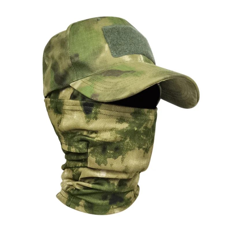 

Camouflage baseball cap visor Outdoor hiking hunting fishing duck tongue tactical military fan baseball cap rubble green