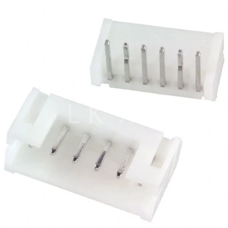 50pcs/lot S6B-PH-K-S  CONN HEADER R/A 6POS 2MM