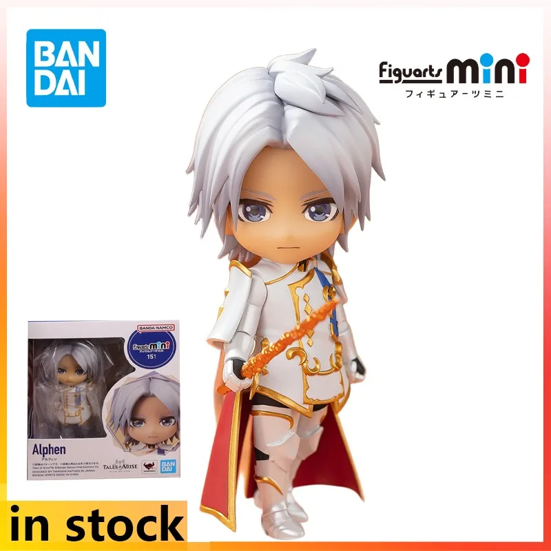 반다이 오리지널 피규어아츠 미니 시리즈 새벽의 전설 애니메이션 액션 피규어 모델 장난감 수집품 모델 장식품 남자아이 선물