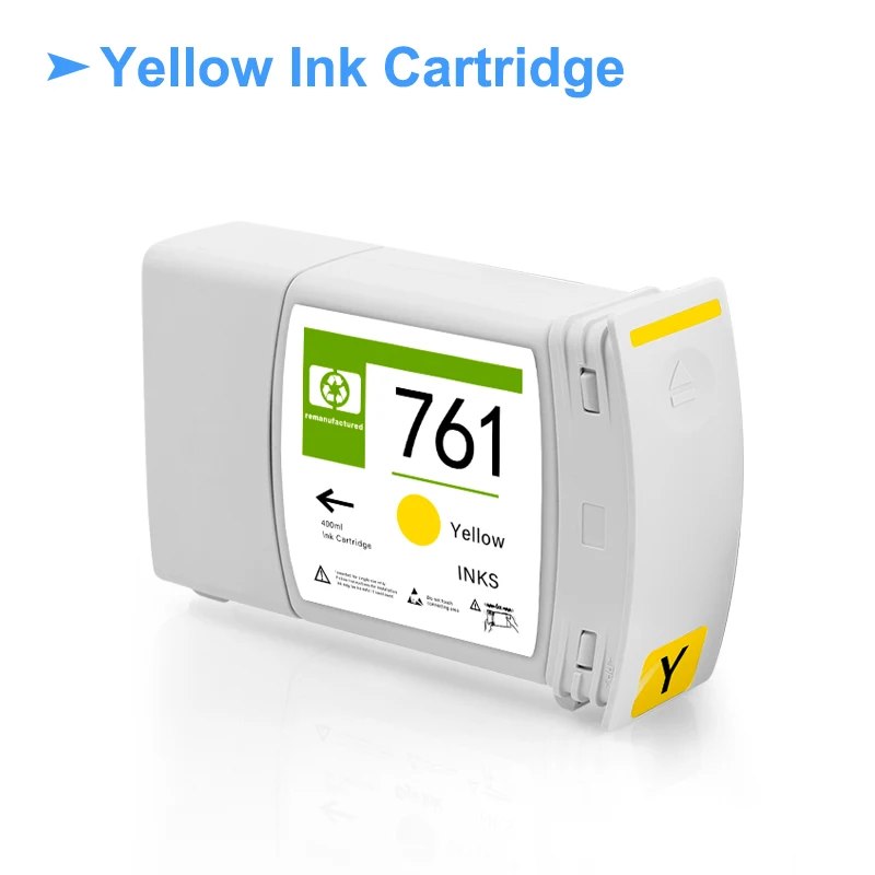 

For HP 761 HP761 Ink Cartridge With Full Pigment and Dye Ink For HP DesignJet T7100 T7200 Printer With Chip 100% Compatible