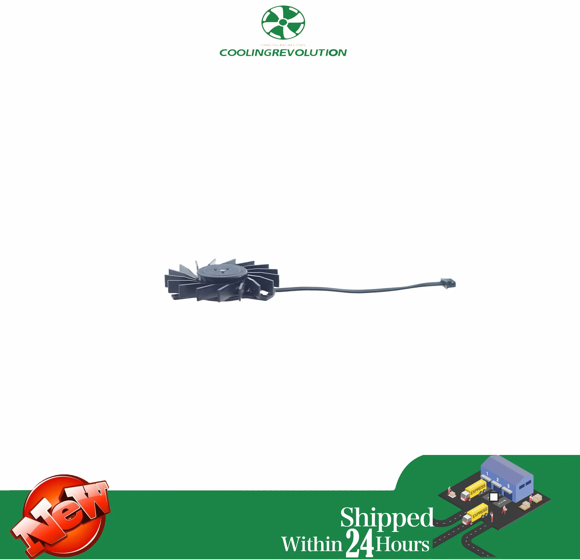 40MM DCBRUSHLESS CF4010H12C DC12V 0.11A 4-Pin Cooling Fan