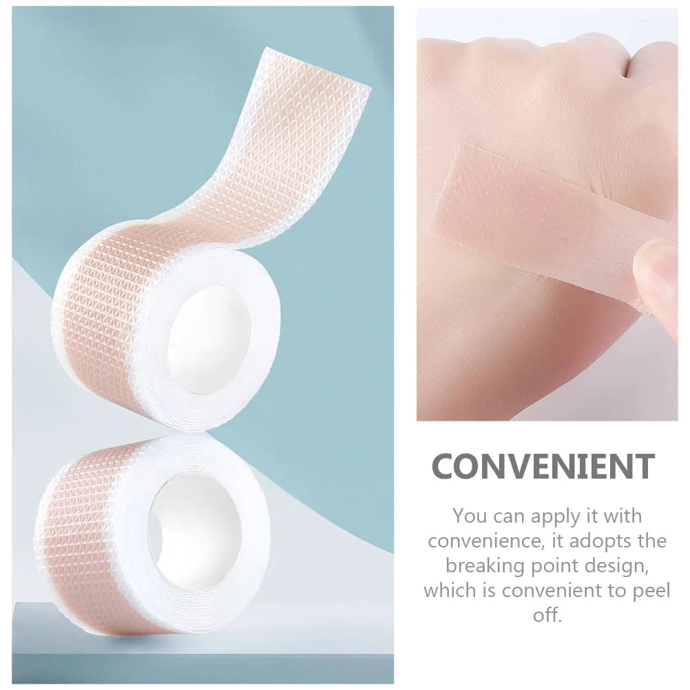 

Silicone Heel Tape 1 Roll Foot Sticker for Wear Resist Heel Protector Soft Skin Friendly Patch for Sandals Work Shoes Long