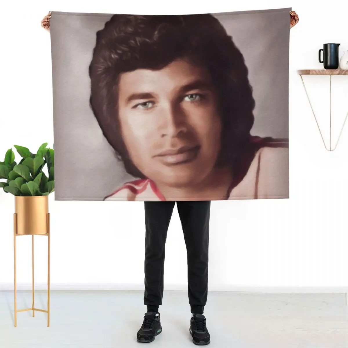 

Engelbert Humperdinck, Music Legend Throw Blanket Soft Sherpa Fleece Warm Blanket for Winter