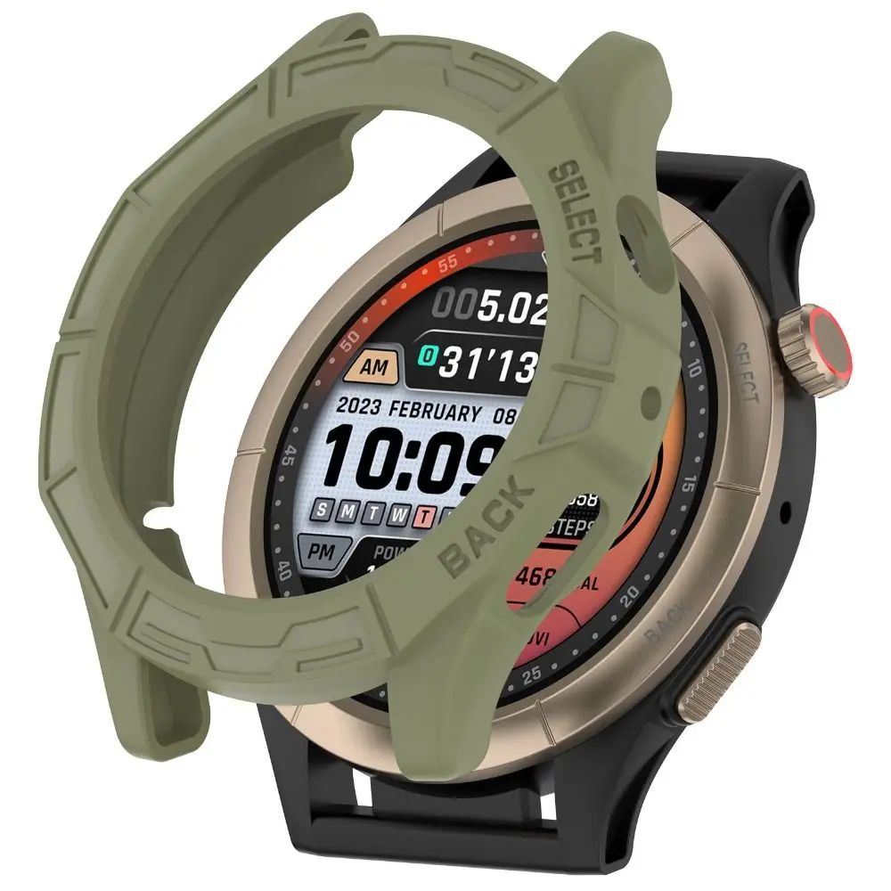 Estojo protetor TPU para Amazfit Cheetah Pro relógio inteligente, Bumper Frame, Soft Shell, protetor de tela, acessórios, novo