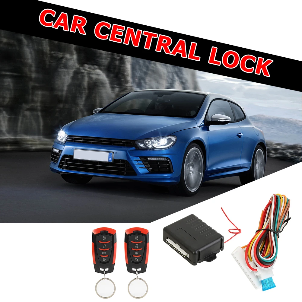 Car Remote Central Door Lock Locking Alarm Keyless Entry System 401/T102 Car Central Door Lock System Sets Car Accessories