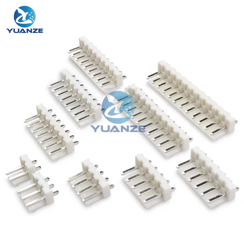 10PCS VH 3.96mm 2P 3P 4P 5P 6P 7P 8Pin Male Plug   Female Housing   Terminals VH3.96 Connector