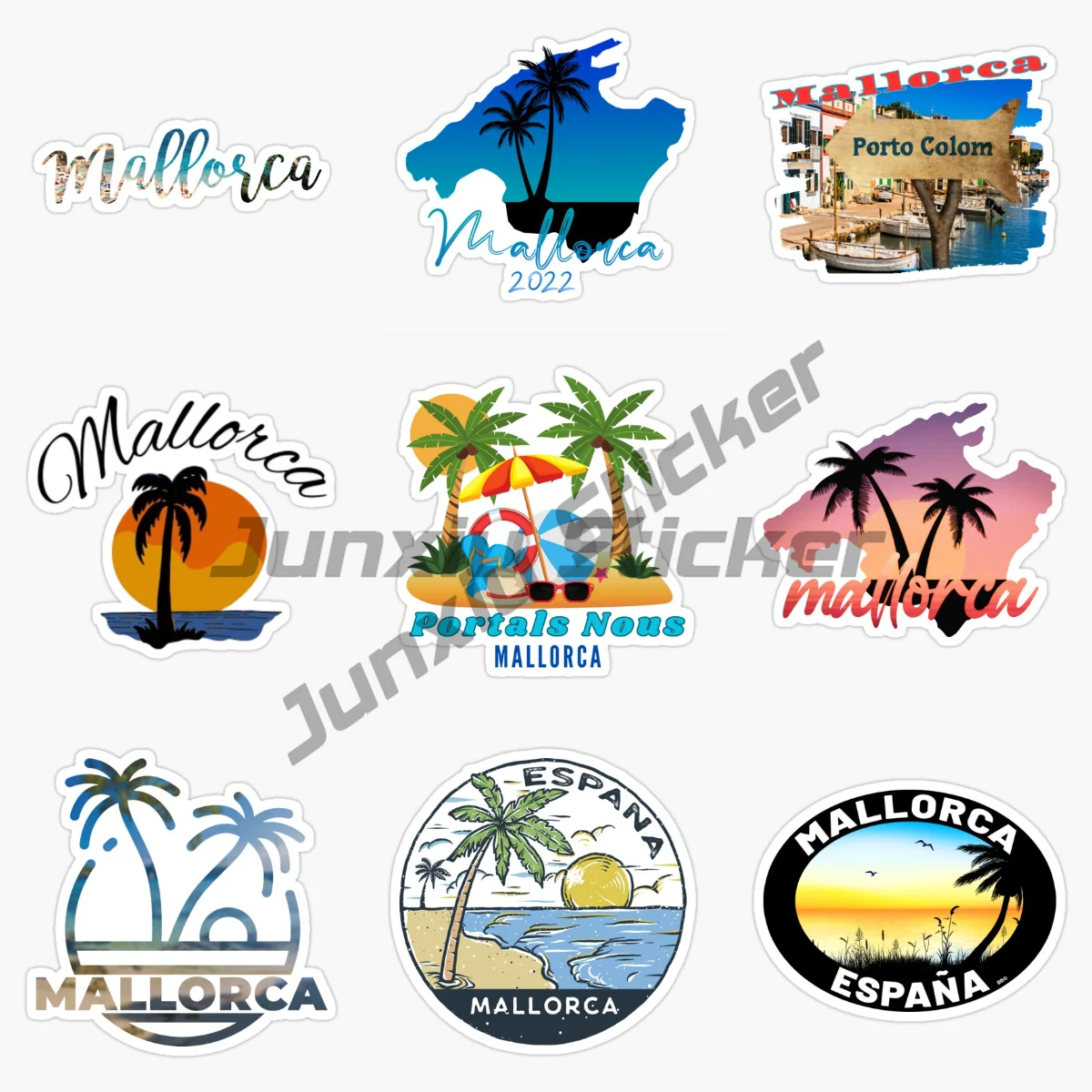 

Spain Mallorca Scenic Car Stickers Vinyl Self-adhesive Decor Decal
