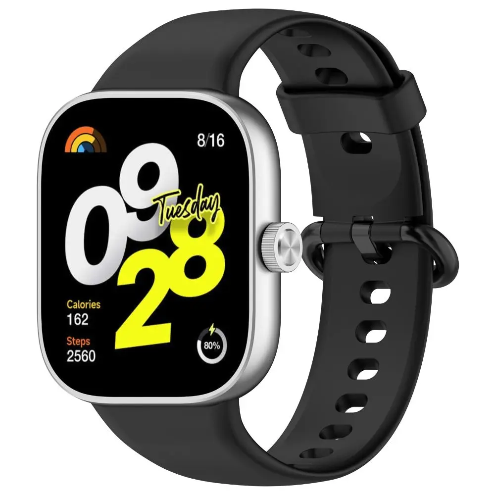 for Redmi Watch 4 Replacement Silicone Strap Smart Watchband Wristband Watch Accessories Bracelet