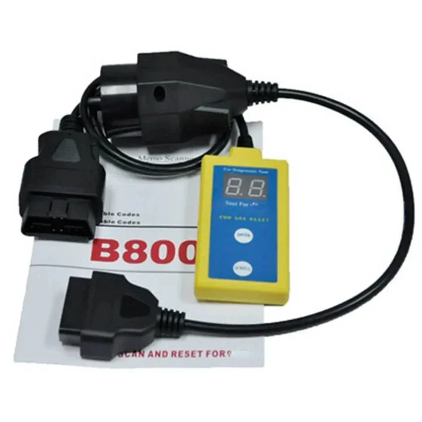 Airbag Scan Reset Tool B800 for BMW 1994 and 2003 B800 Car Scanner E36 E46 E34 E38 E39 Z3 Z4 X5 Read Clear Airbag Trouble Codes