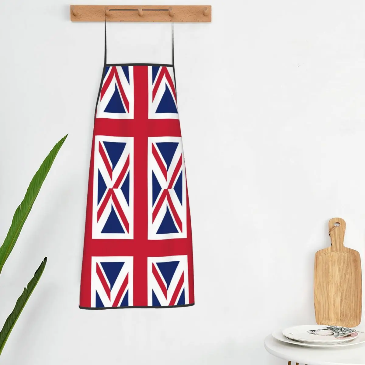 Flag Of The United Kingdom Aprons Chef Cooking Tablier Waterproof Bib Kitchen Cleaning Pinafore for Women Men Painting