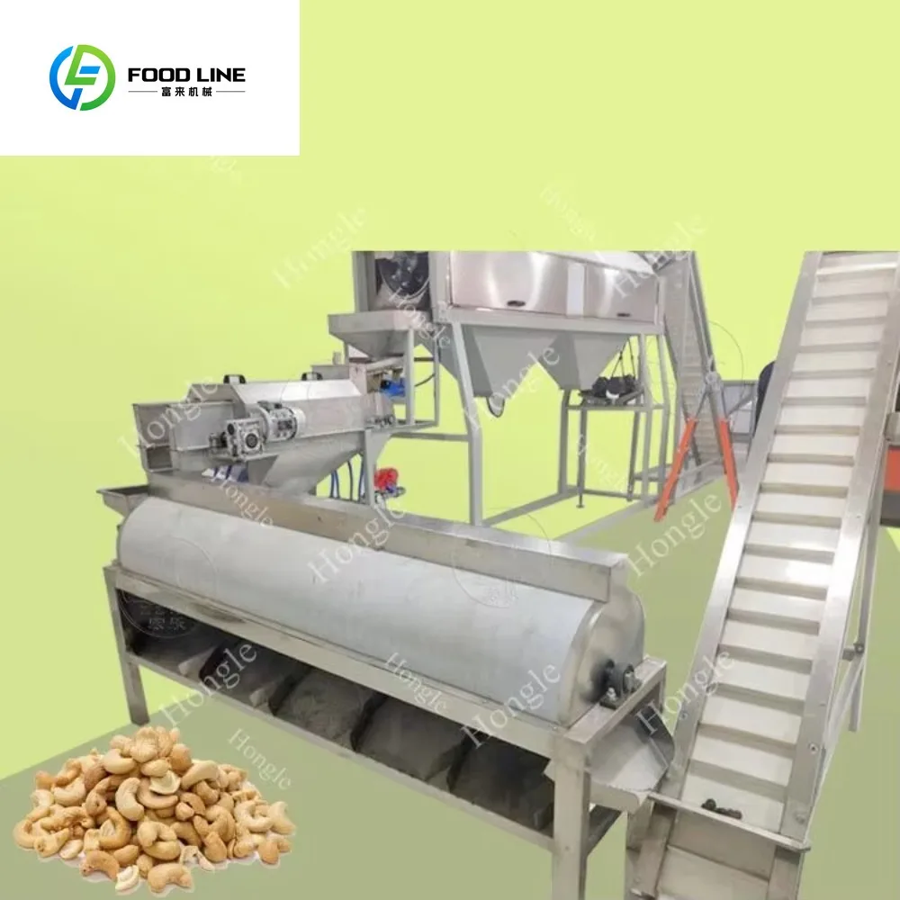 Full Automatic Complete Vietnam India Cashew Nut Separator Shelling Processing Machine Production Line