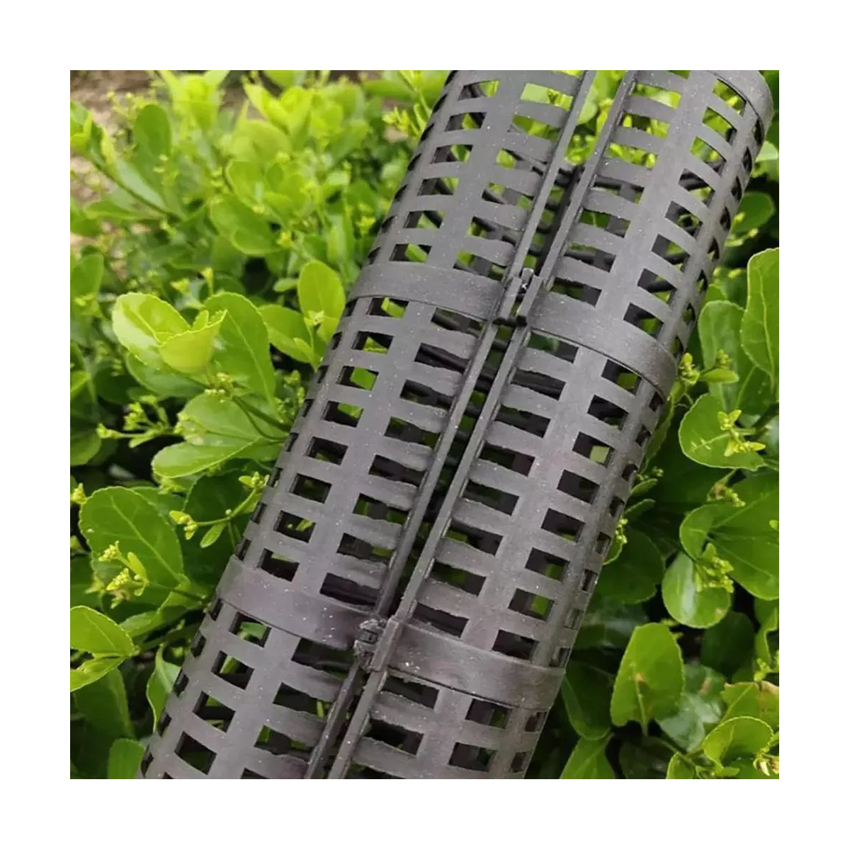 Black Plastic Bark Protector, Weather-Resistant Cultivation Tube, Landscape Plants, Young Trees, Suitcase Protector